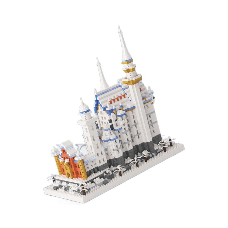 Compatible with Lego Building Swan Lake Castle Building Blocks Large and Difficult Assembled Toys for Boys and Girls 3D
