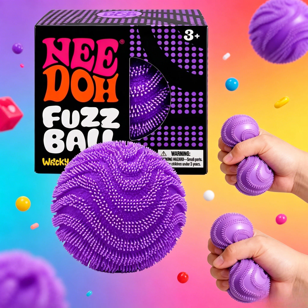 NeeDoh Nice Cream Cone Swirled Gradient Squish Squeeze Fidget Toy Non Toxic Stress Relief Sensory Decompression Novelty Gift