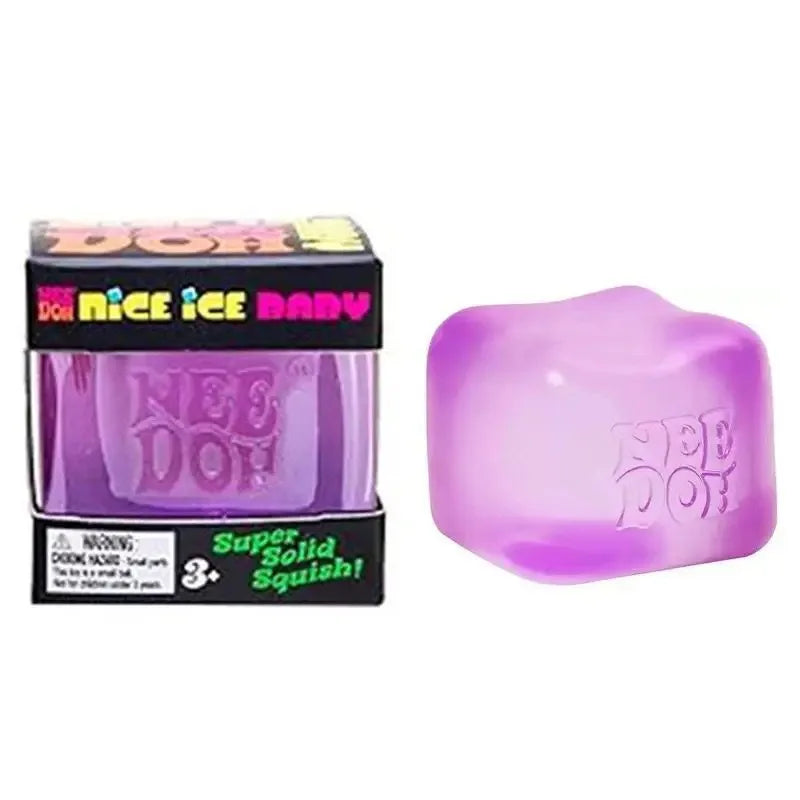 Needoh Nice sensory toys, high-quality cubes, high-density gel cubes, stress-proof toys, learning toys, birthday gifts.
