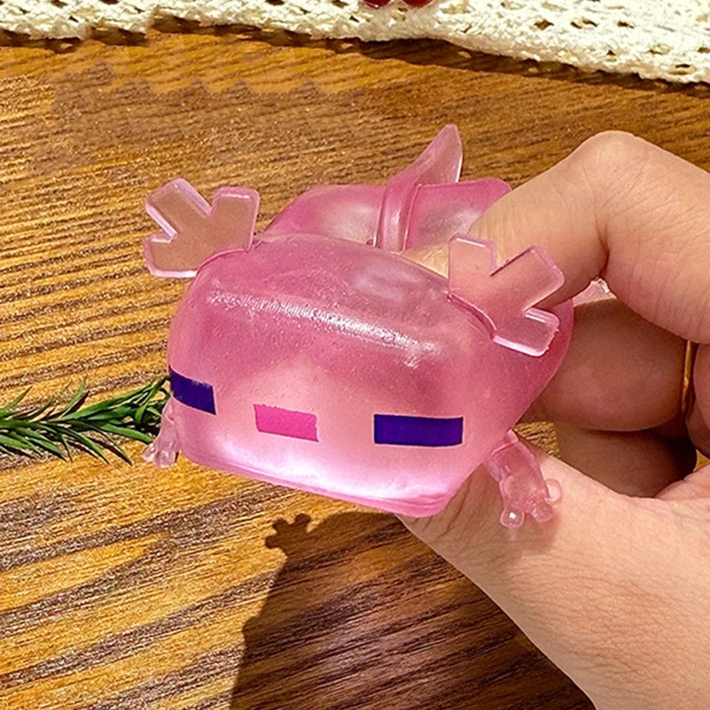 Dumpling Squishies Bear Shaped Squishy Toy Simelated Black Bean Squeeze Fidget Stress Relief Decompress Gift Cute Party Favors