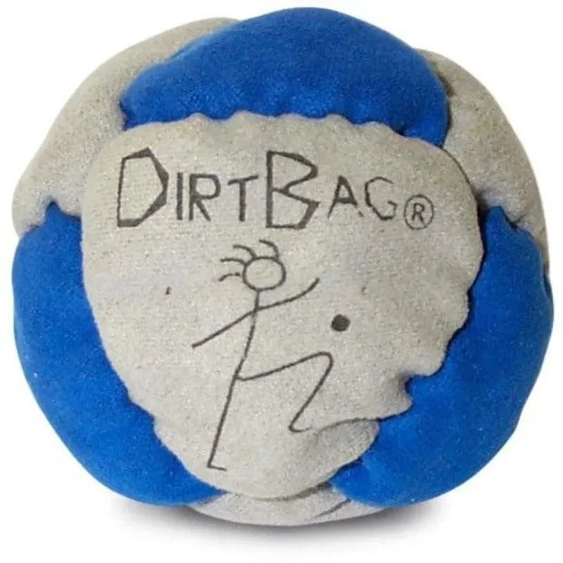 Sand-Filled 8-Panel Synthetic Suede Hacky Sack 3Pack w/ Carry Bag,Dirtbag Classic Footbag for Beginner & Pro Sports