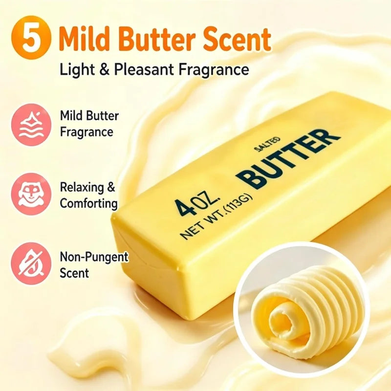 Elastic Butter Stick Strawberry Squishy Soft TPR Slow Rebound Squeeze Fidget Toy Stress Relief Office Pocket Ornament Party Gift