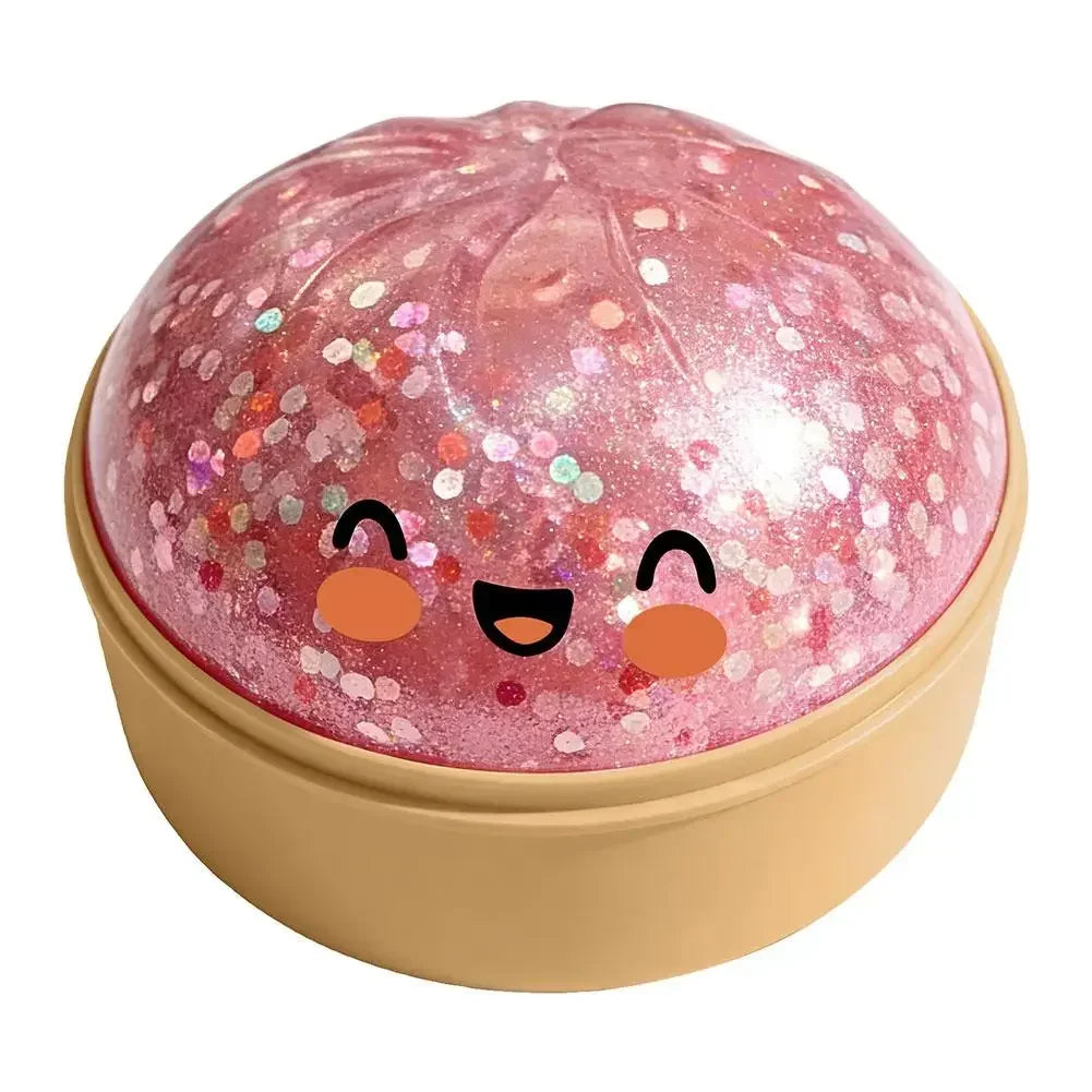 Dumplings Glitter Dumpling Toy Cute Dumplings Squishiest With Steamer Box Stress & Anxiety Toys For Kids & Skateboard