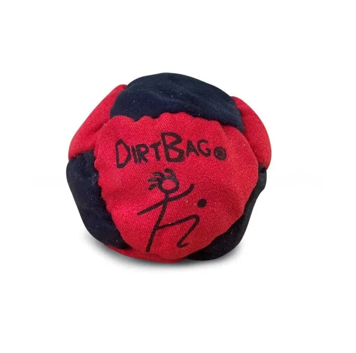 Sand-Filled 8-Panel Synthetic Suede Hacky Sack 3Pack w/ Carry Bag,Dirtbag Classic Footbag for Beginner & Pro Sports