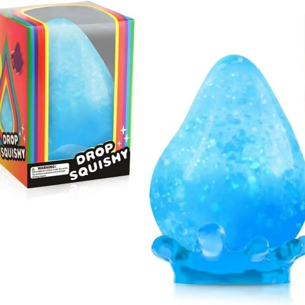 Needoh Water Droplet Shape Confirmation Blind Box Stress Relief Squeeze Slow Rebound Boy Girl Surprise Wholesale Toy Kawaii Gift