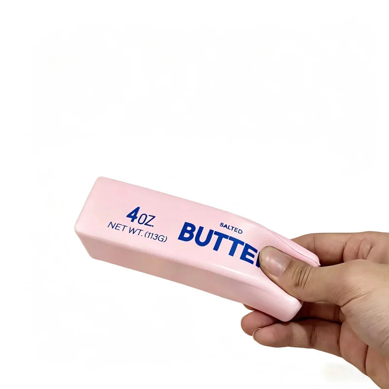 Elastic Butter Stick Strawberry Squishy Soft TPR Slow Rebound Squeeze Fidget Toy Stress Relief Office Pocket Ornament Party Gift