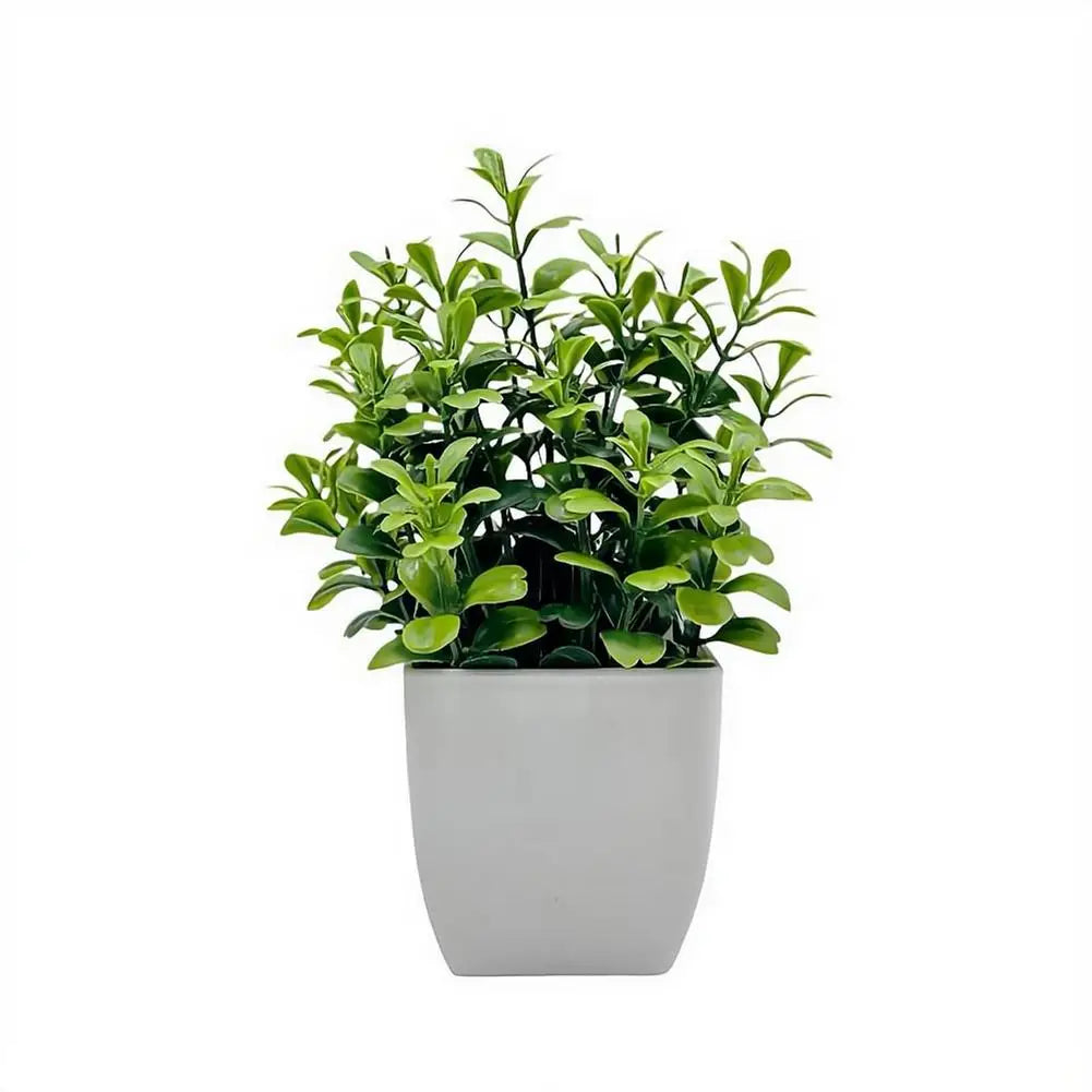 Wholesale Artificial Plant Potted Plants Fake Green Plant Artificial Flower Potted Ornaments Indoor And Outdoor Home Decorations
