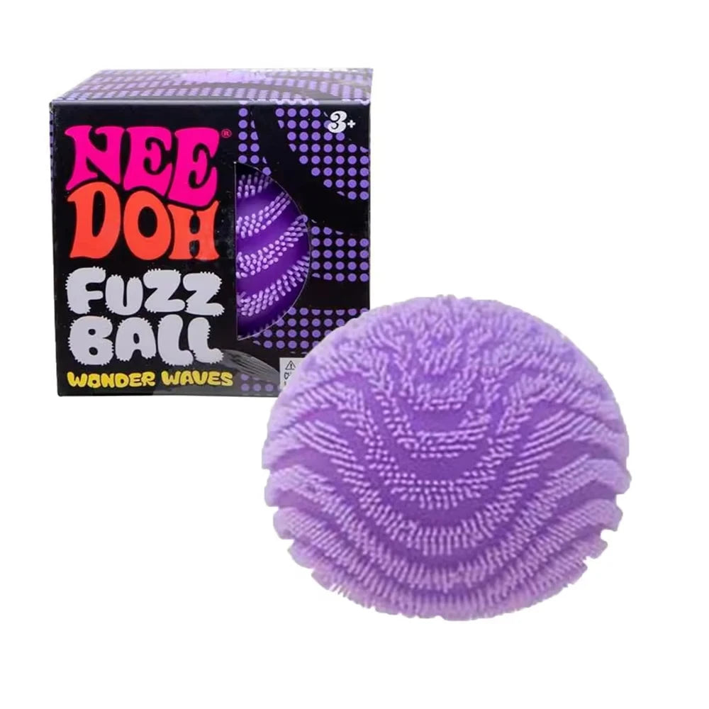 NeeDoh Nice Cream Cone Swirled Gradient Squish Squeeze Fidget Toy Non Toxic Stress Relief Sensory Decompression Novelty Gift