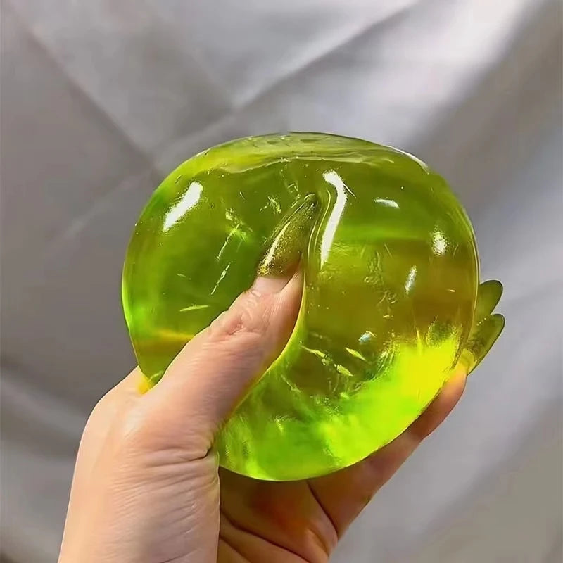 NeeDoh Nice Cream Cone Swirled Gradient Squish Squeeze Fidget Toy Non Toxic Stress Relief Sensory Decompression Novelty Gift