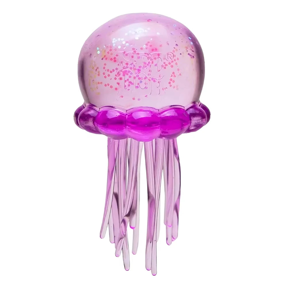 NeeDoh Jelly Hops Octopus Squishy Toy, Cute Water Play Sensory Fidget, Soft Stress Relief Toy, Gift for Boys & Girls