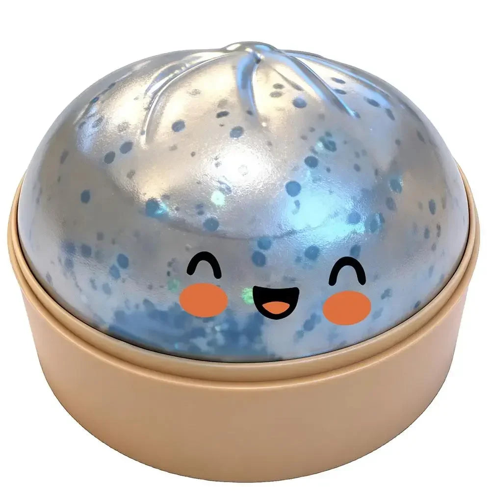 Dumplings Glitter Dumpling Toy Cute Dumplings Squishiest With Steamer Box Stress & Anxiety Toys For Kids & Skateboard