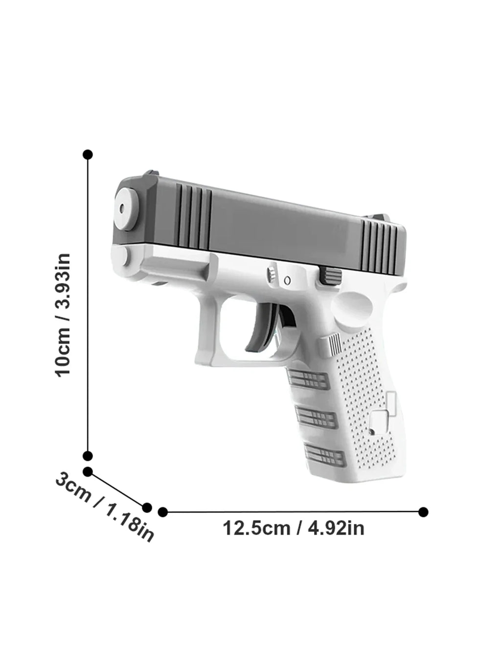 Water gun manual chambering water splashing water spraying gunner dynamic and continuous firing summer water gun