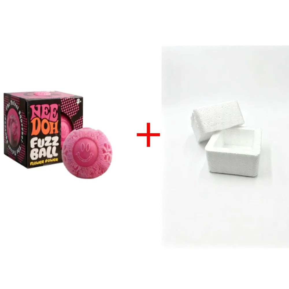 Needoh Nice Cube Sensory Stress Reliever Fidget Tool For Anxiety & Focus Desk Sensory Cube For Adults & Kids Birthday Gift