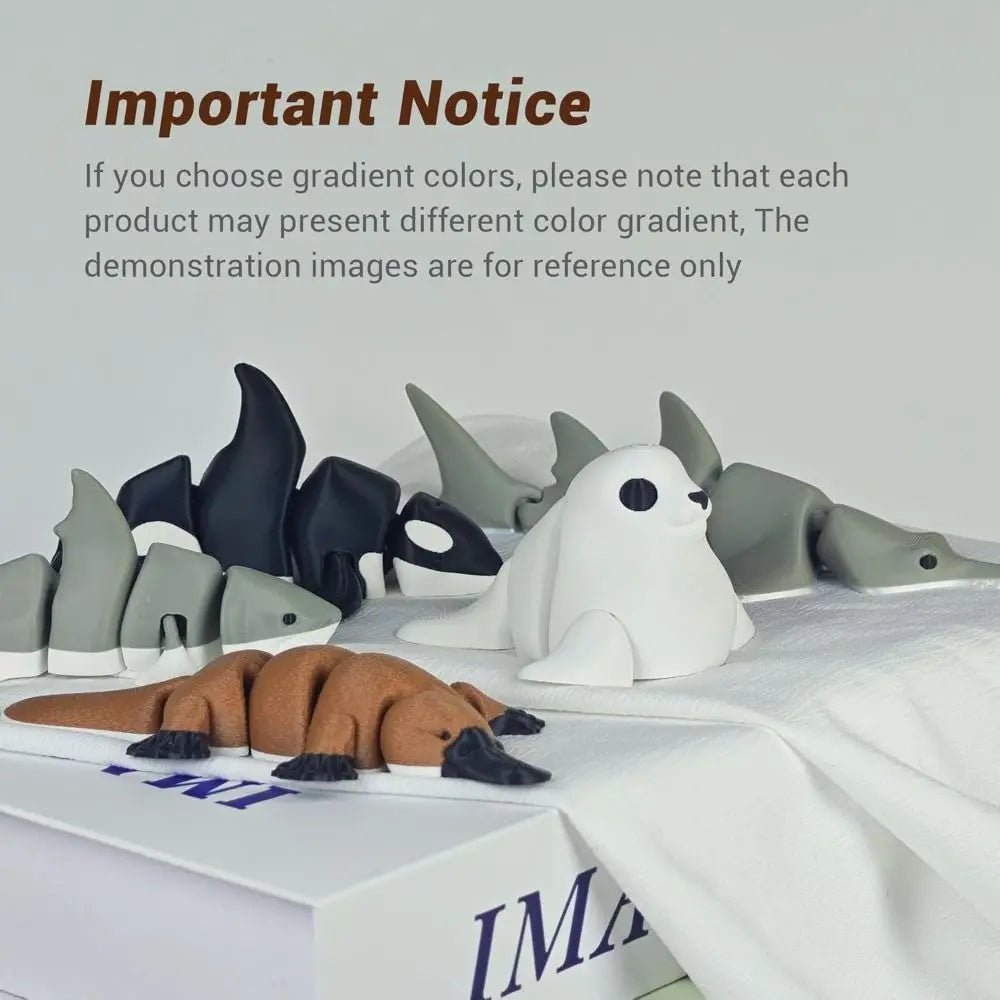 Hot Mini Animals Fidget Toys 3D Printed Unique 3D Printed Toys Articulated Fidget Home Office