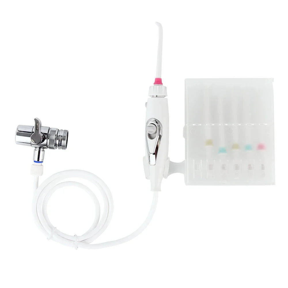 Dental SPA Faucet Tap Oral Irrigator Water Dental Flosser Toothbrush Irrigation Teeth Cleaning Switch Jet Family Water Floss