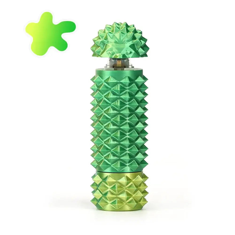 3D Printed Pain Stim Fidget Toys Rotating Spiky Grippie Sensory Input Anxiety Autism Office Travel Novelty Toy Spike Roller