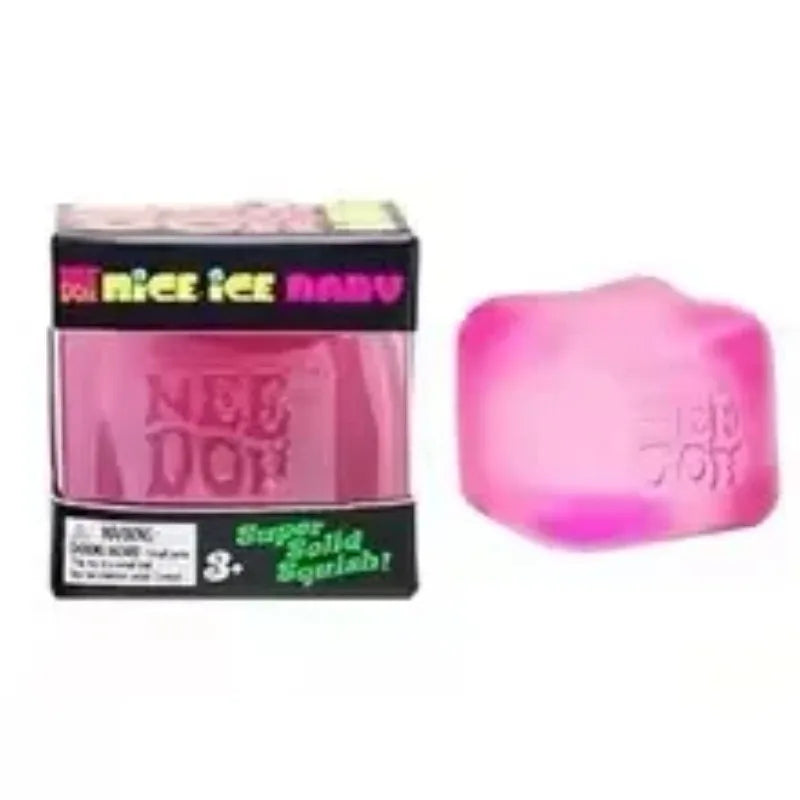 Needoh Nice sensory toys, high-quality cubes, high-density gel cubes, stress-proof toys, learning toys, birthday gifts.