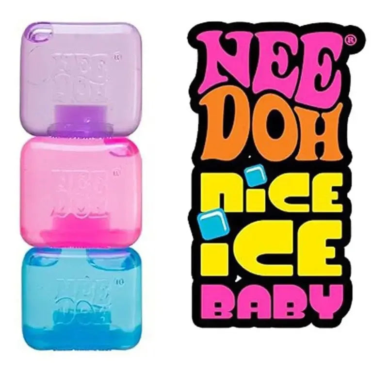 Needoh Nice sensory toys, high-quality cubes, high-density gel cubes, stress-proof toys, learning toys, birthday gifts.