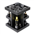 Hot Trend-For Men's Cologne Organizer 3 Tier Large Capacity Wood Perfume Shelf Rotate Function, Desk& Nightstand Organizer Gift
