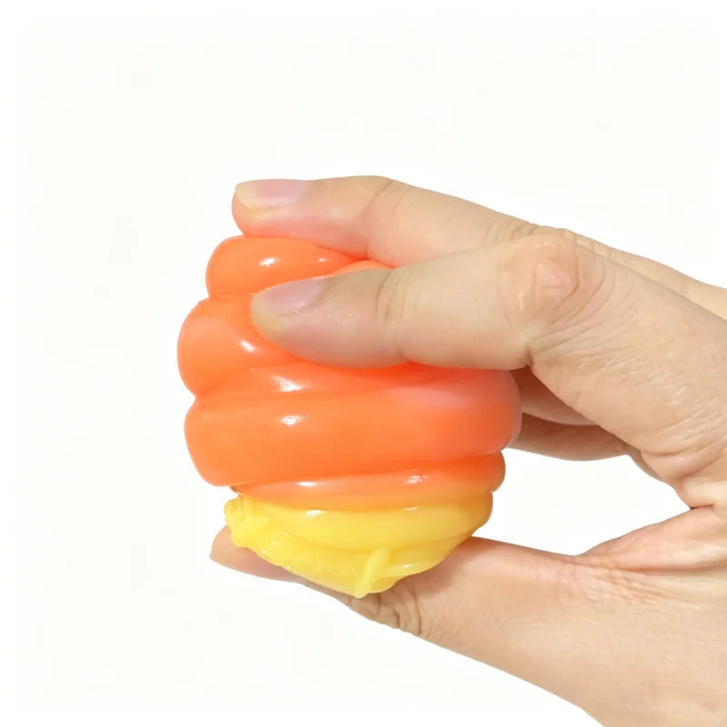 Needoh Nice Cream Cone Creamy Non-toxic Squeeze Ball Anti Stress Relief Pocket Mood Calm ADHD Sensory Vent Squishy Fidget Toy