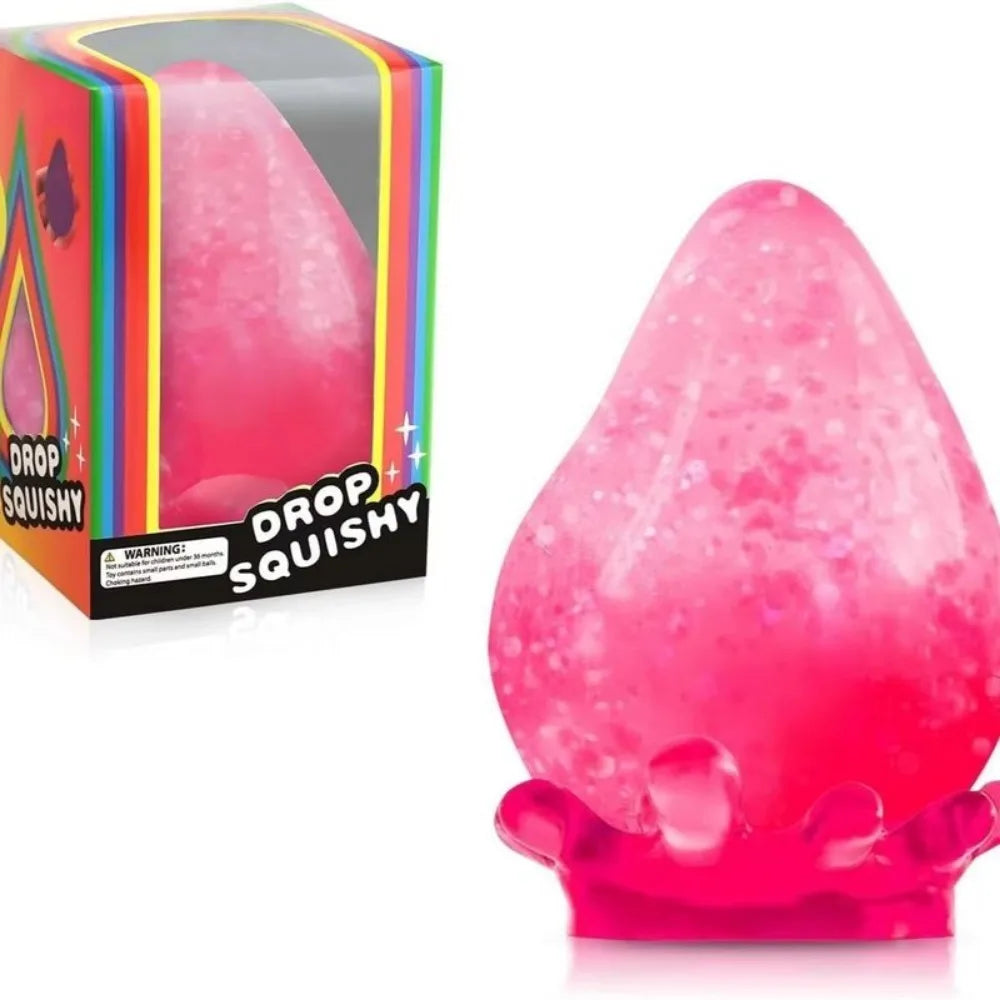 Needoh Water Droplet Shape Confirmation Blind Box Stress Relief Squeeze Slow Rebound Boy Girl Surprise Wholesale Toy Kawaii Gift