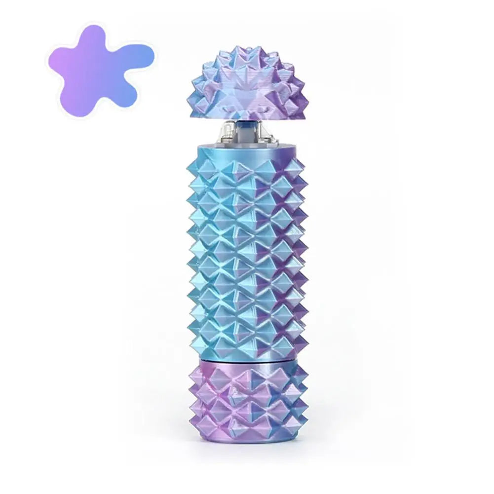 3D Printed Pain Stim Fidget Toys Rotating Spiky Grippie Sensory Input Anxiety Autism Office Travel Novelty Toy Spike Roller