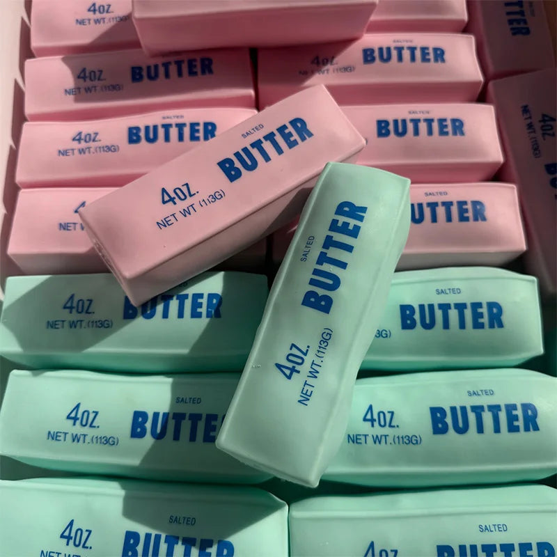Colorful Slow Rising Butter Squishy Squishies Butter Squeeze Toys Sensory Stress Relief Toys for Party Favors Squishy Butter