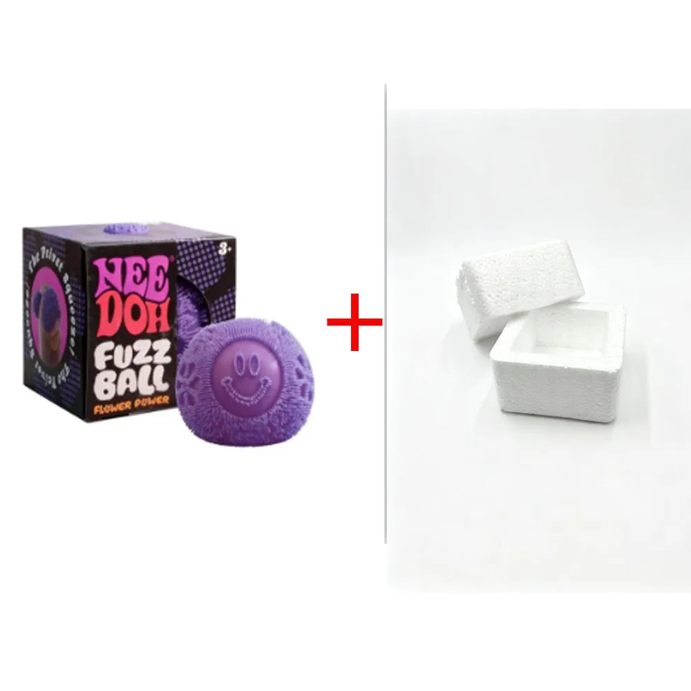 Needoh Nice Cube Sensory Stress Reliever Fidget Tool For Anxiety & Focus Desk Sensory Cube For Adults & Kids Birthday Gift