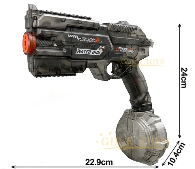 Electric Water Guns For Adults Powerful Squirt Automatic Water Suction Water Blasters Summer Outdoor Beach Toy For Boys Kid Gift