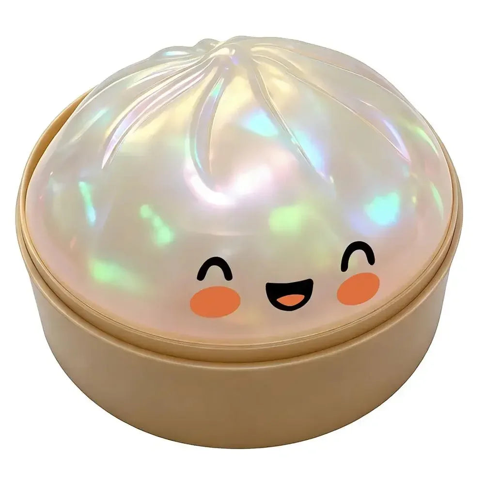 Dumplings Glitter Dumpling Toy Cute Dumplings Squishiest With Steamer Box Stress & Anxiety Toys For Kids & Skateboard
