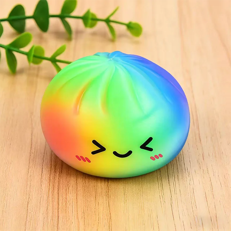 Elastic Butter Stick Strawberry Squishy Soft TPR Slow Rebound Squeeze Fidget Toy Stress Relief Office Pocket Ornament Party Gift