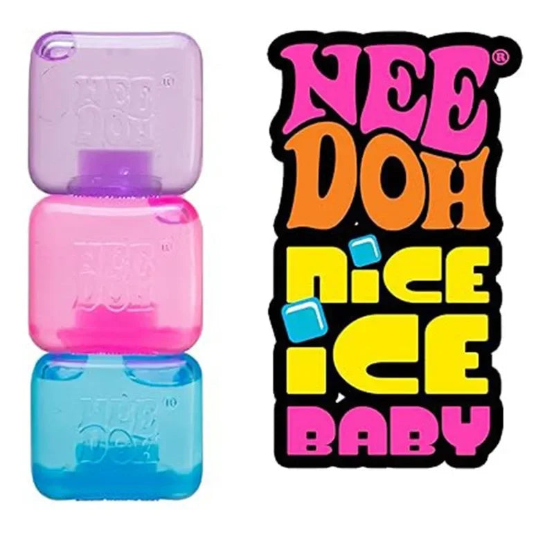 NeeDOH Model Soft Squishy Toy,  Nice Cube Sensory Stress, Reliever Fidget Tool for Anxiety for Adults & Kids Premium in Stock@@@
