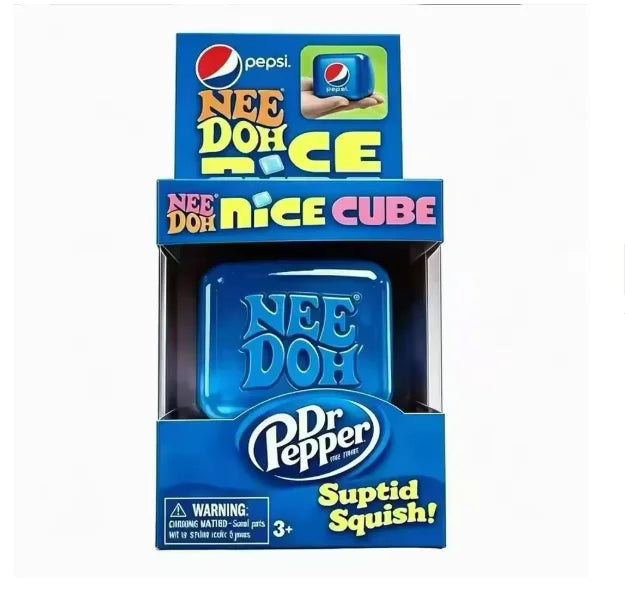 Needoh Nice Cube Sensory Stress Reliever Fidget Tool For Anxiety & Focus Desk Sensory Cube For Adults & Kids Birthday Gift