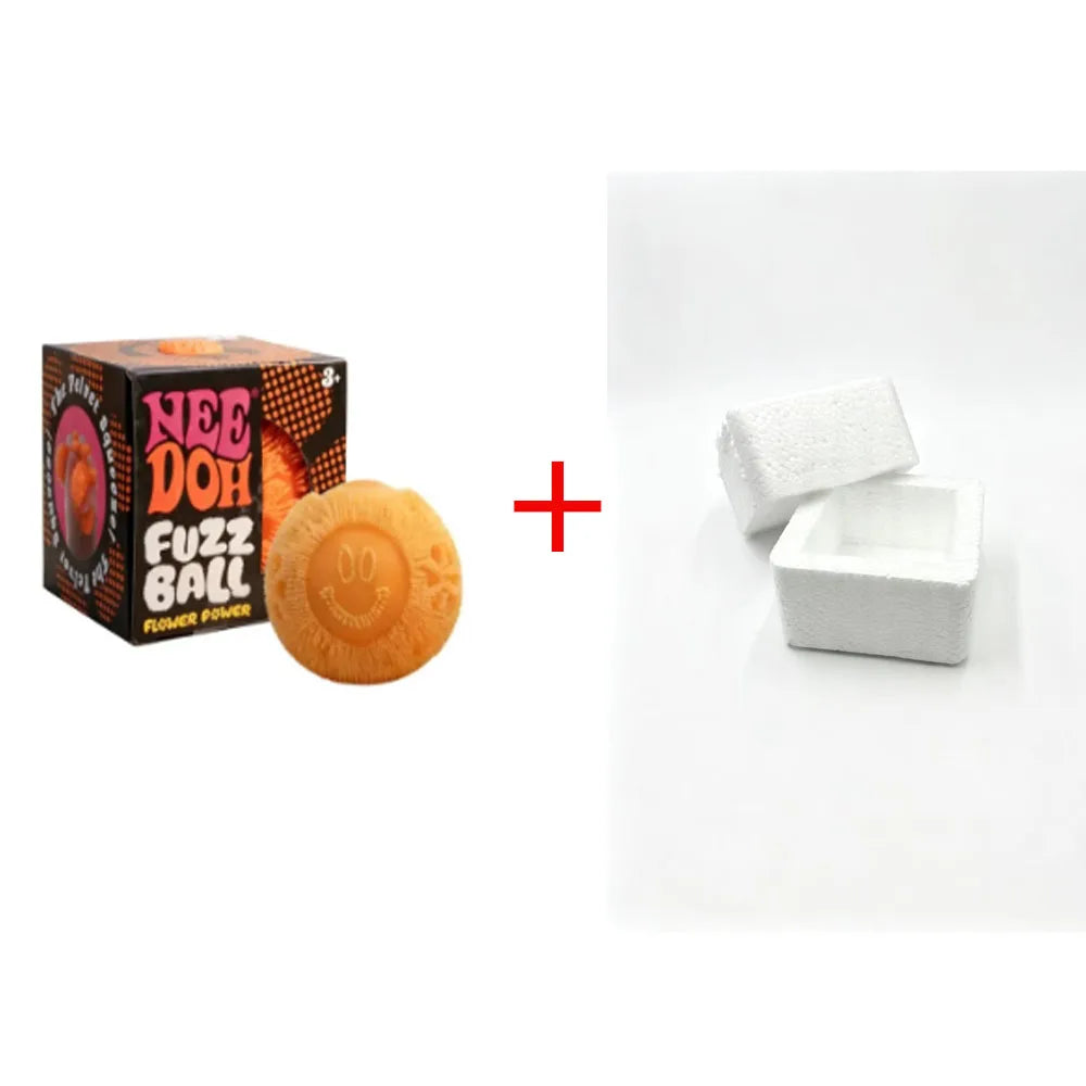 Needoh Nice Cube Sensory Stress Reliever Fidget Tool For Anxiety & Focus Desk Sensory Cube For Adults & Kids Birthday Gift