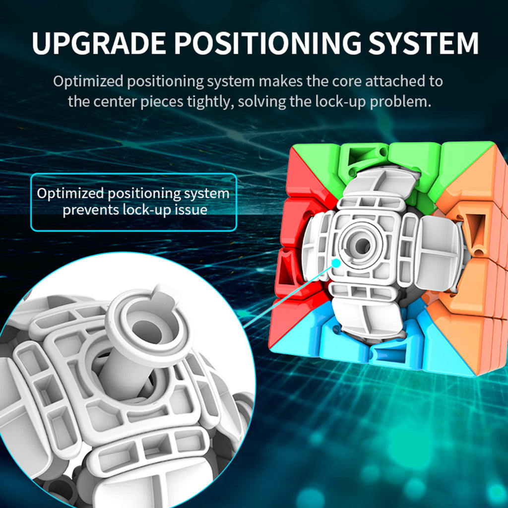 [ECube] MeiLong 4x4x4 Magic Cube Puzzle Game Puzzle Cubes  Kids Early Educational Toy For Children New Cube 2019 - Colorful