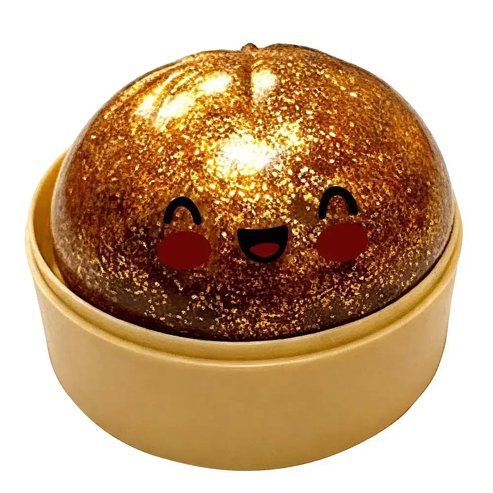 Dumplings Glitter Dumpling Toy Cute Dumplings Squishiest With Steamer Box Stress & Anxiety Toys For Kids & Skateboard