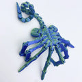 3D Printed Movable Joints Facehugger Toys Simulation Articulated Animal Figurine Ornaments Creative Model Desktop Decoration