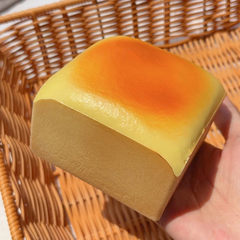 Butter Squishy Super Soft Food Squishy Toys Stress Relief Moist Squeeze Fidget Toy Butter Stick Chocolate Squish Toy Autism Gift