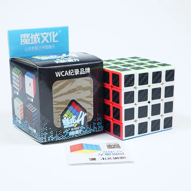 [ECube] MeiLong 4x4x4 Magic Cube Puzzle Game Puzzle Cubes  Kids Early Educational Toy For Children New Cube 2019 - Colorful