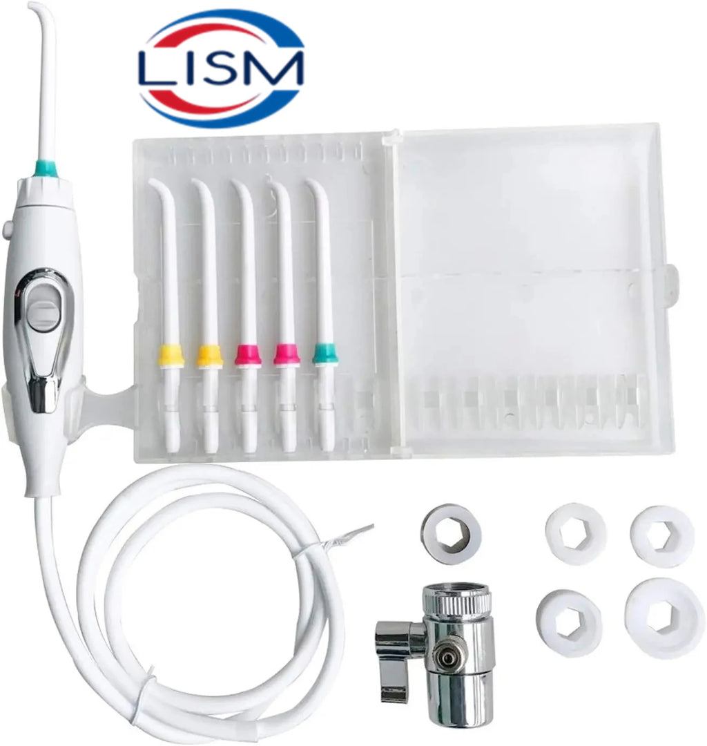 Dental SPA Faucet Tap Oral Irrigator Water Dental Flosser Toothbrush Irrigation Teeth Cleaning Switch Jet Family Water Floss