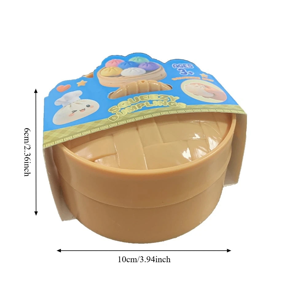 Squishy Sparkling Water Droplet Simulation Dumpling Squeezing Toy, A Relaxing And Stress Relieving Toy For Children And Adults