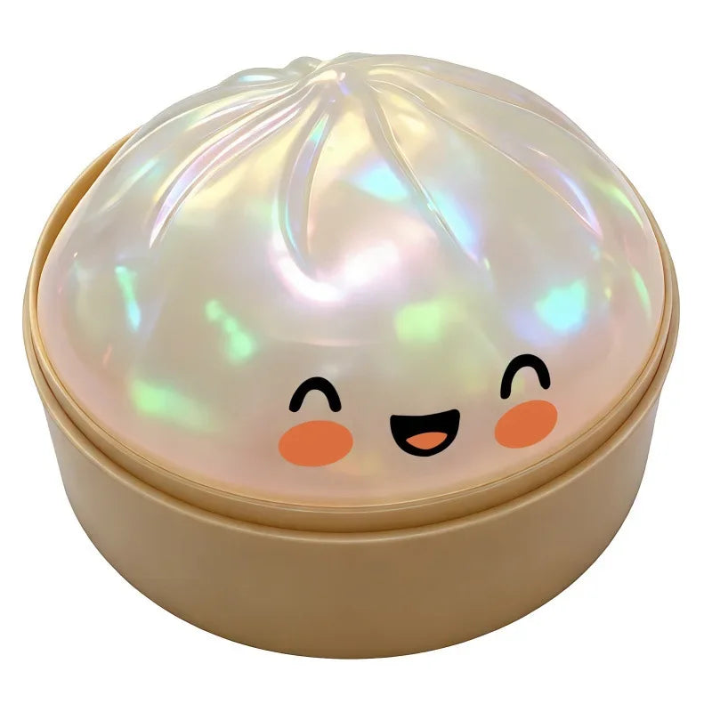 Dumplings Glitter Dumpling Toy Cute Dumplings Squishiest With Steamer Box Stress & Anxiety Toys For Kids & Skateboard