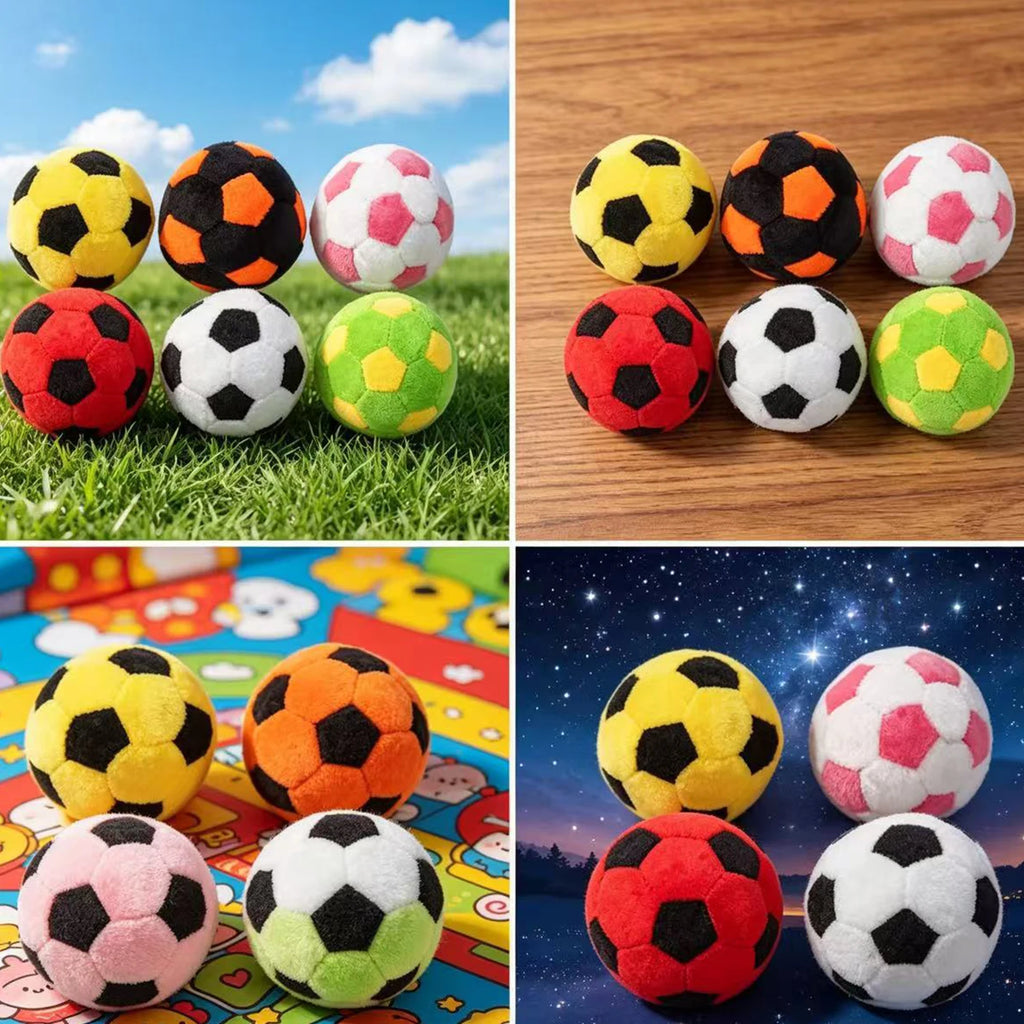 Ruziyoog 6/12/24PCS Hacky Sack Toy ball sandbag, HandmadeCrochet Footbag Juggling Balls for AdultsBeginners Qutdoor Party