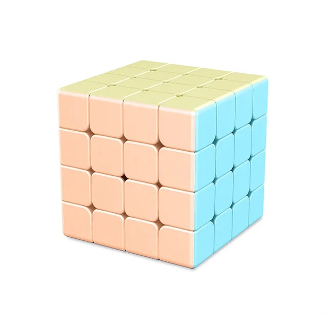 [ECube] MeiLong 4x4x4 Magic Cube Puzzle Game Puzzle Cubes  Kids Early Educational Toy For Children New Cube 2019 - Colorful
