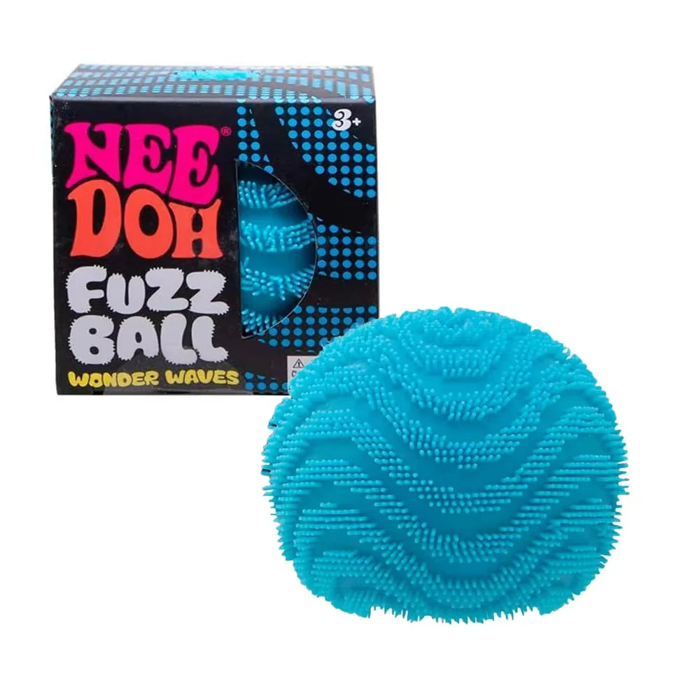 NeeDoh Nice Cream Cone Swirled Gradient Squish Squeeze Fidget Toy Non Toxic Stress Relief Sensory Decompression Novelty Gift