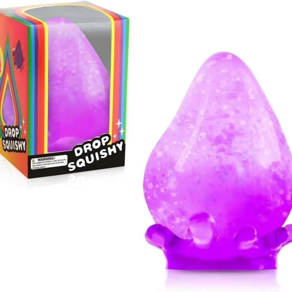 Needoh Water Droplet Shape Confirmation Blind Box Stress Relief Squeeze Slow Rebound Boy Girl Surprise Wholesale Toy Kawaii Gift