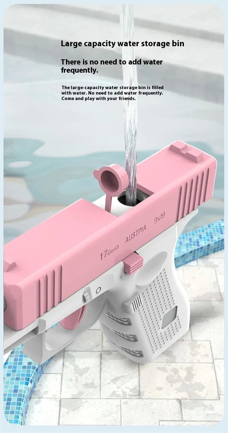 Water gun manual chambering water splashing water spraying gunner dynamic and continuous firing summer water gun