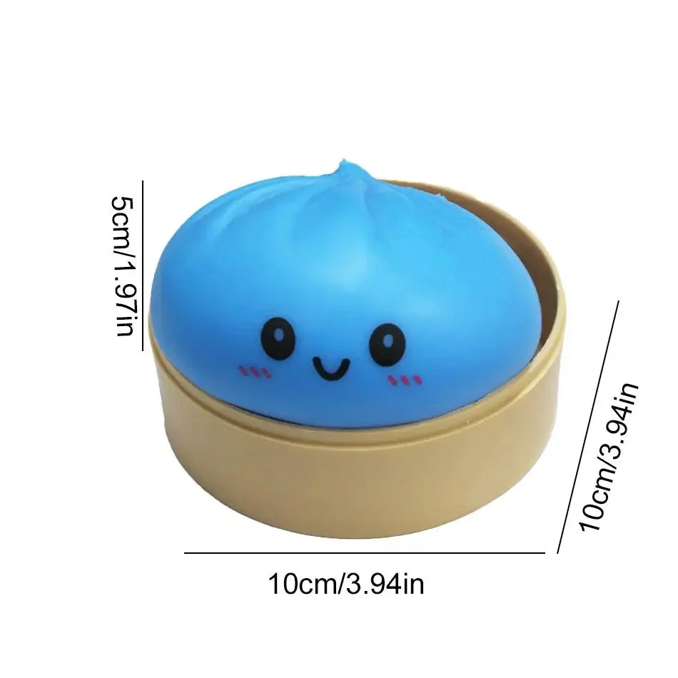 Dumpling Squishy Mysteries Dumplings Stress Relief Fidget Toys Home Office Desk Accessories Party Gift Dumpling Squishy
