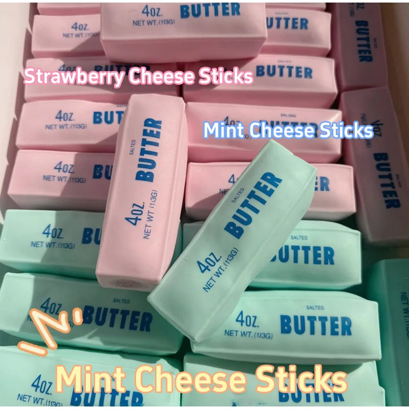 Colorful Slow Rising Butter Squishy Squishies Butter Squeeze Toys Sensory Stress Relief Toys for Party Favors Squishy Butter