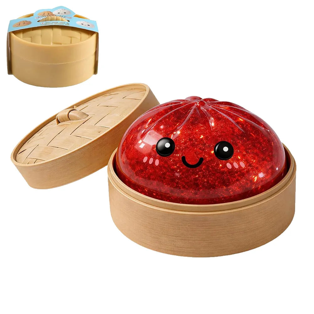 Dumpling squishy Decompression Squish Balls Reusable Low Rebound Stress Dough for Home Office Decoration Daily Gifts